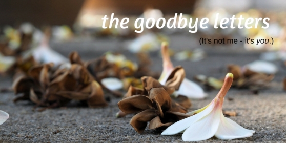 the goodbye letters